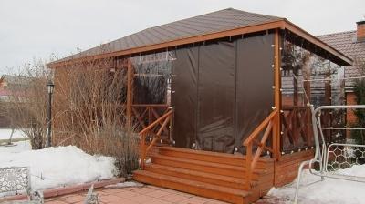 Мягкие окна для террас и беседок: советы, какие лучше купить Мягкие окна для террас и беседок: советы, какие лучше купить