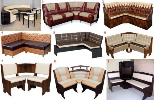 Кухонный уголок: основные виды Кухонный уголок: основные виды