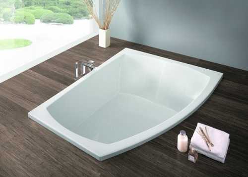 Встроенная ванна в пол: особенности, виды, монтаж Встроенная ванна в пол: особенности, виды, монтаж