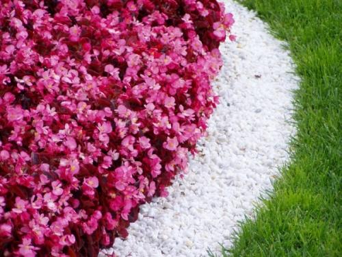 Мраморная крошка в ландшафтном дизайне Мраморная крошка в ландшафтном дизайне