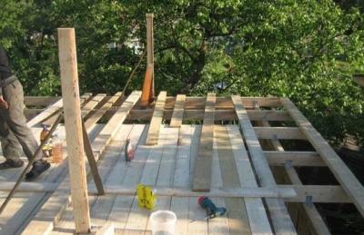 Односкатная крыша своими руками: чертеж и пошаговая инструкция монтажа