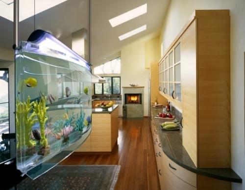 Аквариум в интерьере гостиной Аквариум в интерьере гостиной
