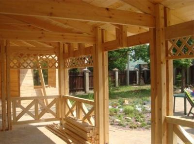 Беседки из дерева своими руками: фото чертежи и строительный процесс пошагово Беседки из дерева своими руками: фото чертежи и строительный процесс пошагово