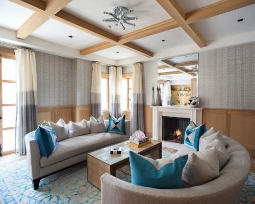 П-образные и полукруглые диваны для гостиной П-образные и полукруглые диваны для гостиной