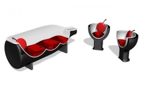 Мебель из стеклопластика в интерьере Мебель из стеклопластика в интерьере