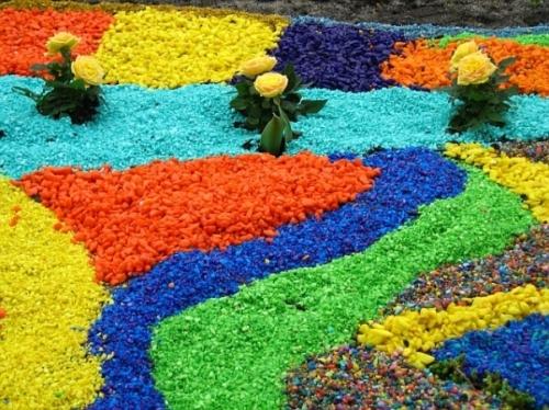 Мраморная крошка в ландшафтном дизайне Мраморная крошка в ландшафтном дизайне