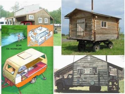 Дом на колесах своими руками: дизайнерские фото, поэтапный процесс работ