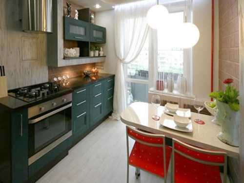 Кухня в панельном доме: секреты перепланировки Кухня в панельном доме: секреты перепланировки