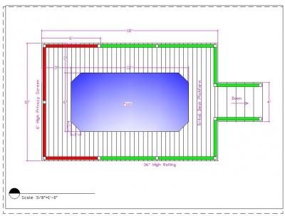 Деревянная терраса вокруг бассейна: проект деревянной террасы, подготовительные этапы и укладки своими руками Деревянная терраса вокруг бассейна: проект деревянной террасы, подготовительные этапы и укладки своими руками