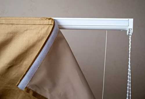 Как чистить (стирать) римские шторы