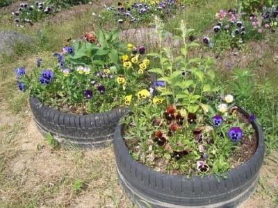 Клумба своими руками: делаем клумбу из подручных материалов на даче Клумба своими руками: делаем клумбу из подручных материалов на даче