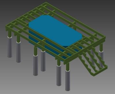 Деревянная терраса вокруг бассейна: проект деревянной террасы, подготовительные этапы и укладки своими руками Деревянная терраса вокруг бассейна: проект деревянной террасы, подготовительные этапы и укладки своими руками