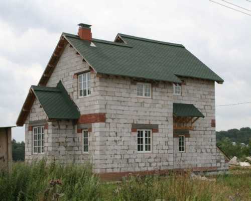 Дом из пеноблоков Дом из пеноблоков