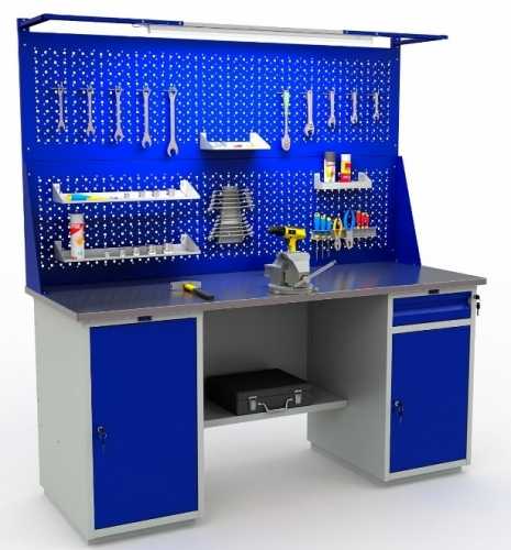 Верстак в гараж: какой выбрать Верстак в гараж: какой выбрать