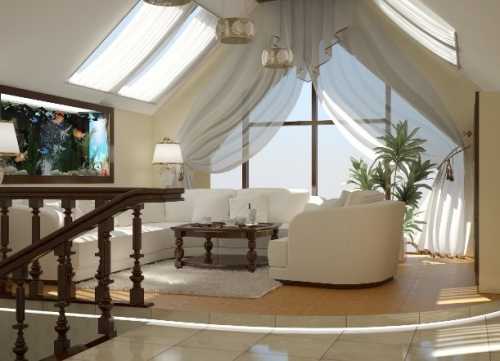 Чердак в частном доме: идеи интересного оформления Чердак в частном доме: идеи интересного оформления