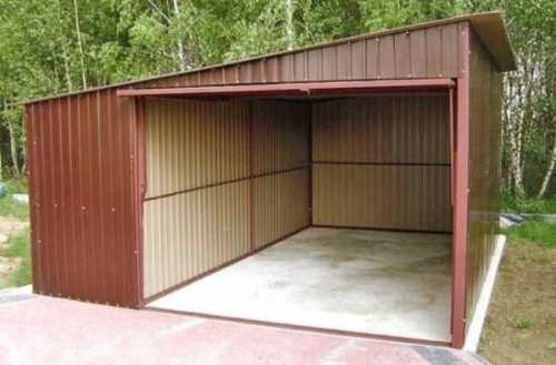 Из какого материала построить гараж Из какого материала построить гараж