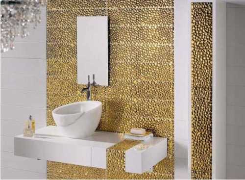 Мозаика в отделке ванной комнаты Мозаика в отделке ванной комнаты