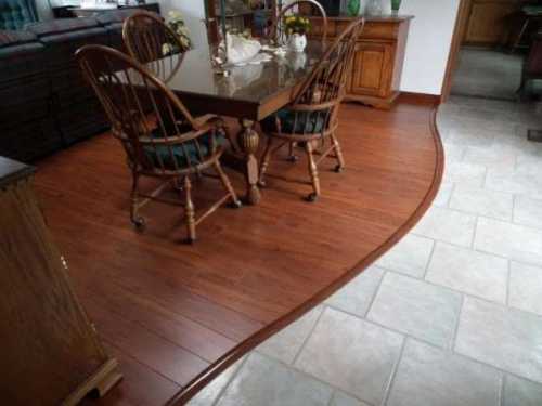 Как соединить плитку с ламинатом Как соединить плитку с ламинатом