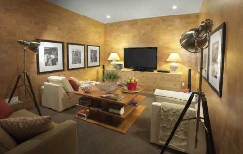 Пробковые обои в эко-стиле Пробковые обои в эко-стиле