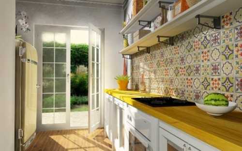 Плитка на кухонный фартук: критерии выбора Плитка на кухонный фартук: критерии выбора