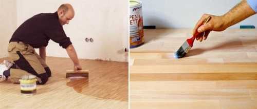 Как правильно лакировать деревянный пол Как правильно лакировать деревянный пол