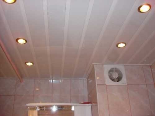 Какой потолок выбрать для ванной комнаты Какой потолок выбрать для ванной комнаты
