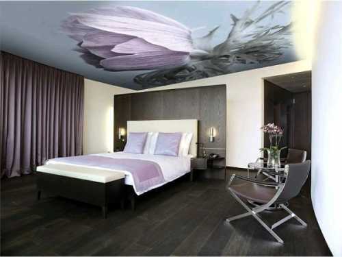 Потолок в спальне: варианты отделки Потолок в спальне: варианты отделки