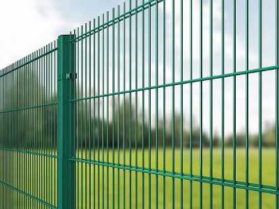 Современный 2D забор из 3D-сетки Современный 2D забор из 3D-сетки
