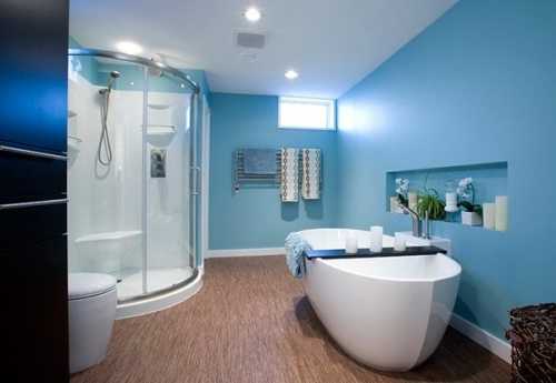 Какой потолок выбрать для ванной комнаты Какой потолок выбрать для ванной комнаты