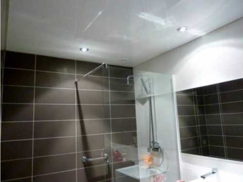 Какой потолок выбрать для ванной комнаты Какой потолок выбрать для ванной комнаты