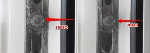 Как отрегулировать окна на зиму/лето