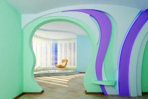 Дверная арка из гипсокартона Дверная арка из гипсокартона