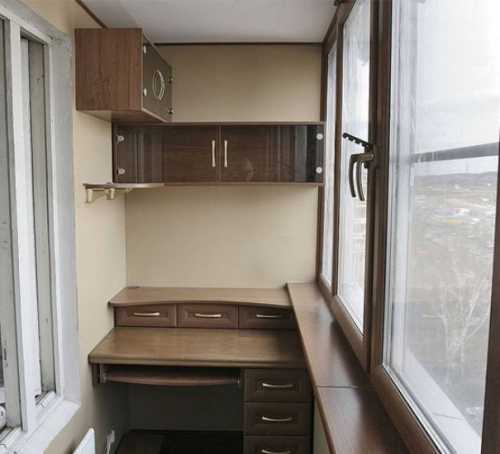 Как сделать кабинет на балконе Как сделать кабинет на балконе