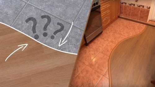 Как соединить плитку с ламинатом Как соединить плитку с ламинатом