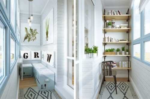 Балкон в стиле Прованс: правила оформления