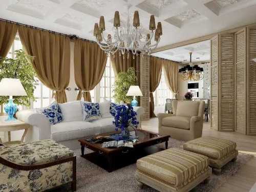 Американский стиль в интерьере гостиной Американский стиль в интерьере гостиной