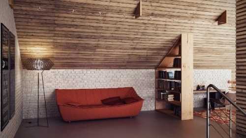 Индустриальный стиль в интерьере комнаты Индустриальный стиль в интерьере комнаты