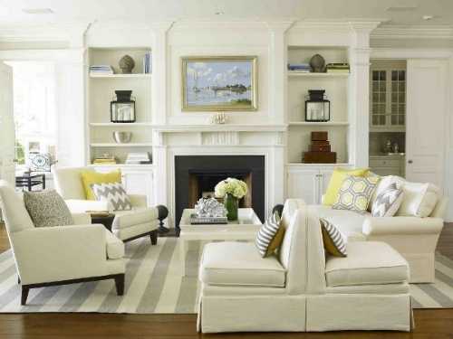 Американский стиль в интерьере гостиной Американский стиль в интерьере гостиной