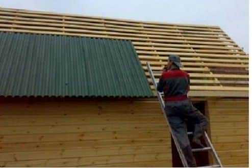 Односкатная крыша своими руками Односкатная крыша своими руками