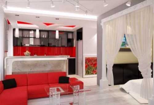 Как выделить спальную зону в однокомнатной квартире Как выделить спальную зону в однокомнатной квартире