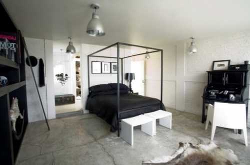 Индустриальный стиль в интерьере комнаты Индустриальный стиль в интерьере комнаты