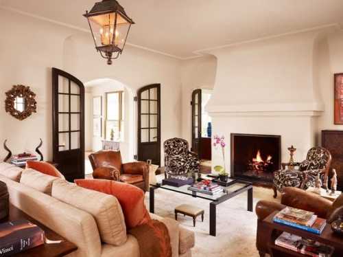 Американский стиль в интерьере гостиной Американский стиль в интерьере гостиной