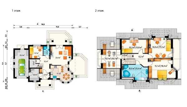 Проекты комбинированных домов из кирпича и дерева Проекты комбинированных домов из кирпича и дерева