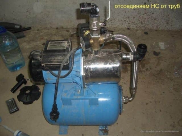 Не отключается насосная станция причины Не отключается насосная станция причины