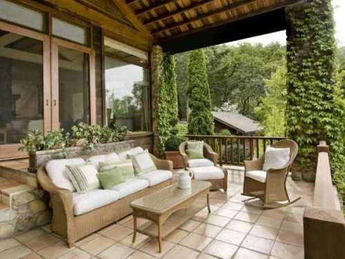 Как украсить террасу Как украсить террасу