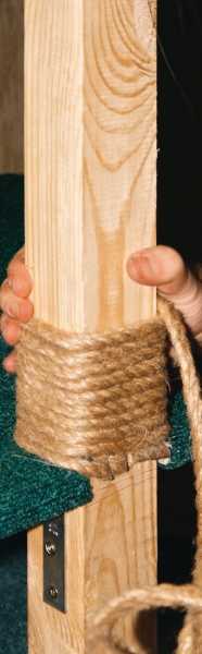 Как сделать когтеточку и домик для кошек Как сделать когтеточку и домик для кошек