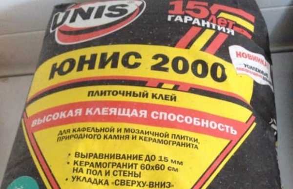 Морозостойкий плиточный клей для наружных работ Морозостойкий плиточный клей для наружных работ