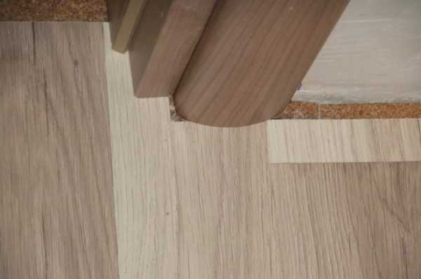 Отделка дверного проема ламинатом: как положить пол на стыке своими руками Отделка дверного проема ламинатом: как положить пол на стыке своими руками