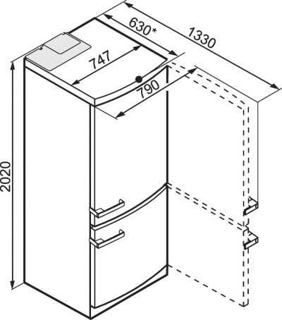 Стандартные размеры холодильника: габариты нормальные и оригинальные Стандартные размеры холодильника: габариты нормальные и оригинальные