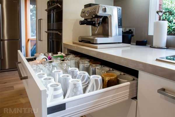 





Три зоны хранения на кухне: как правильно разместить всё



